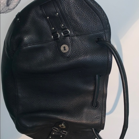 COLE HAAN 100% leather large bucket shoulder bag - Picture 9 of 12